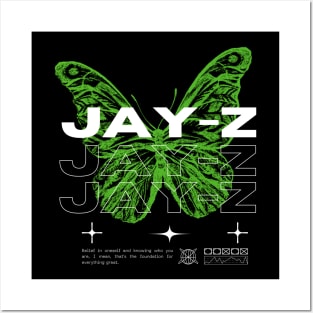 Jay-Z // Butterfly Posters and Art